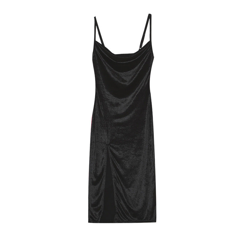 Victoria – Elegantes Damen-Slingkleid mit Schlitz