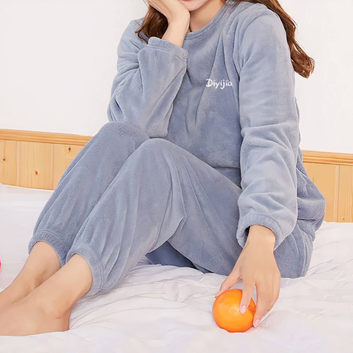 Loungewear-Set aus Samt - Adelie
