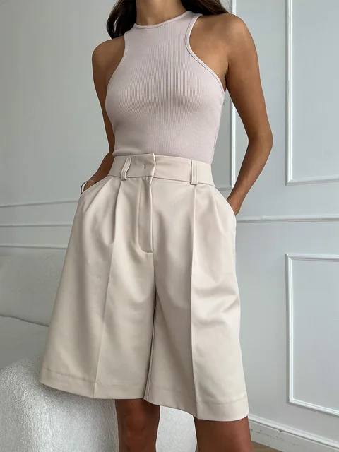 Bonafita Liese - Hoch taillierte Sommer-Shorts