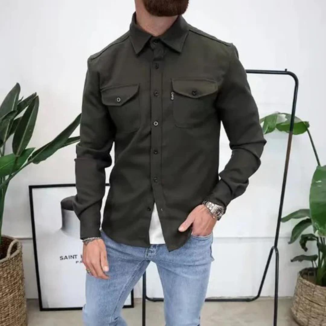 FRED - Elegantes Langarmhemd für ein gepflegtes Äußeres