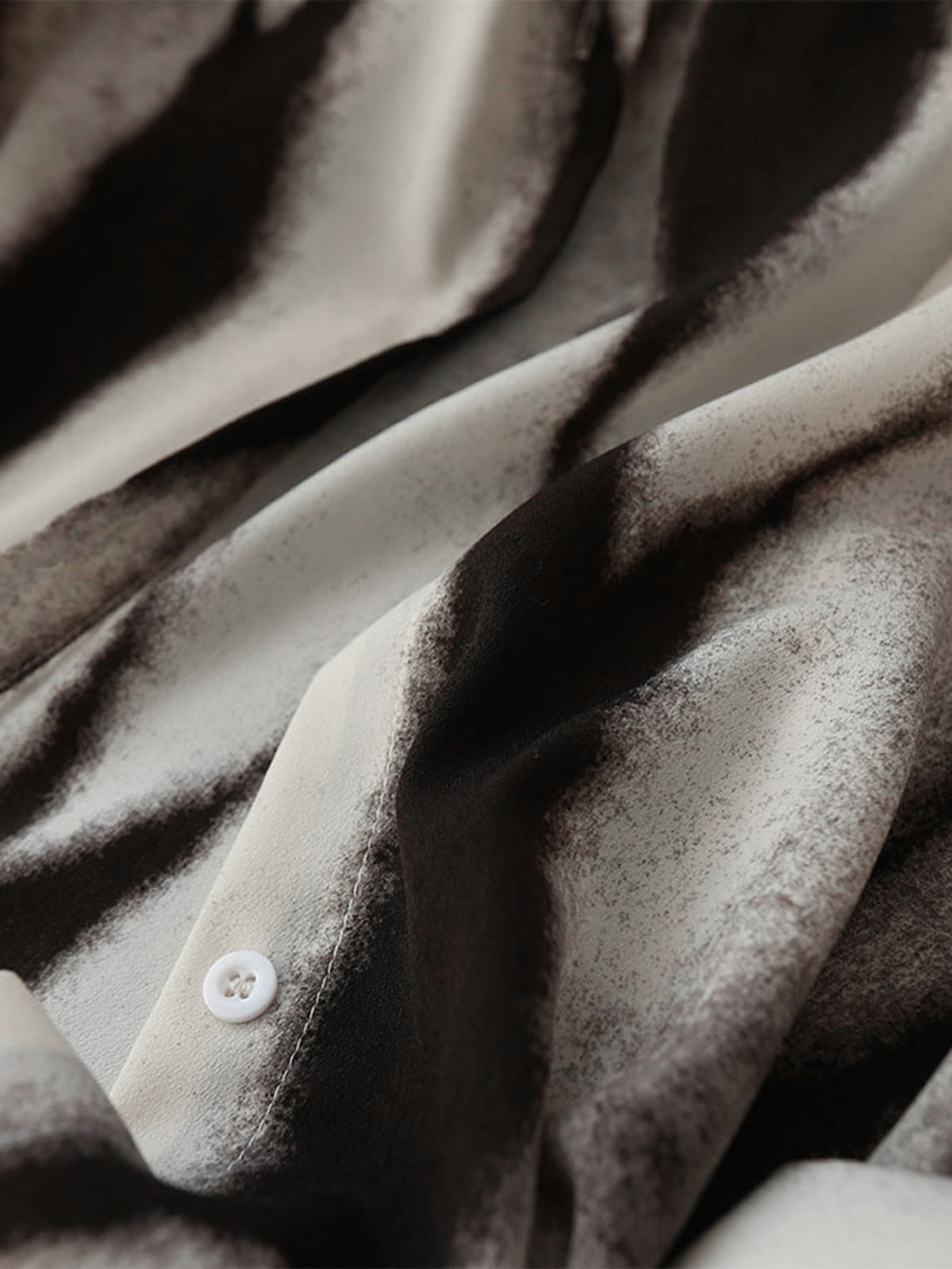 Fudus | Tie Dye Übergroße Button Down Bluse