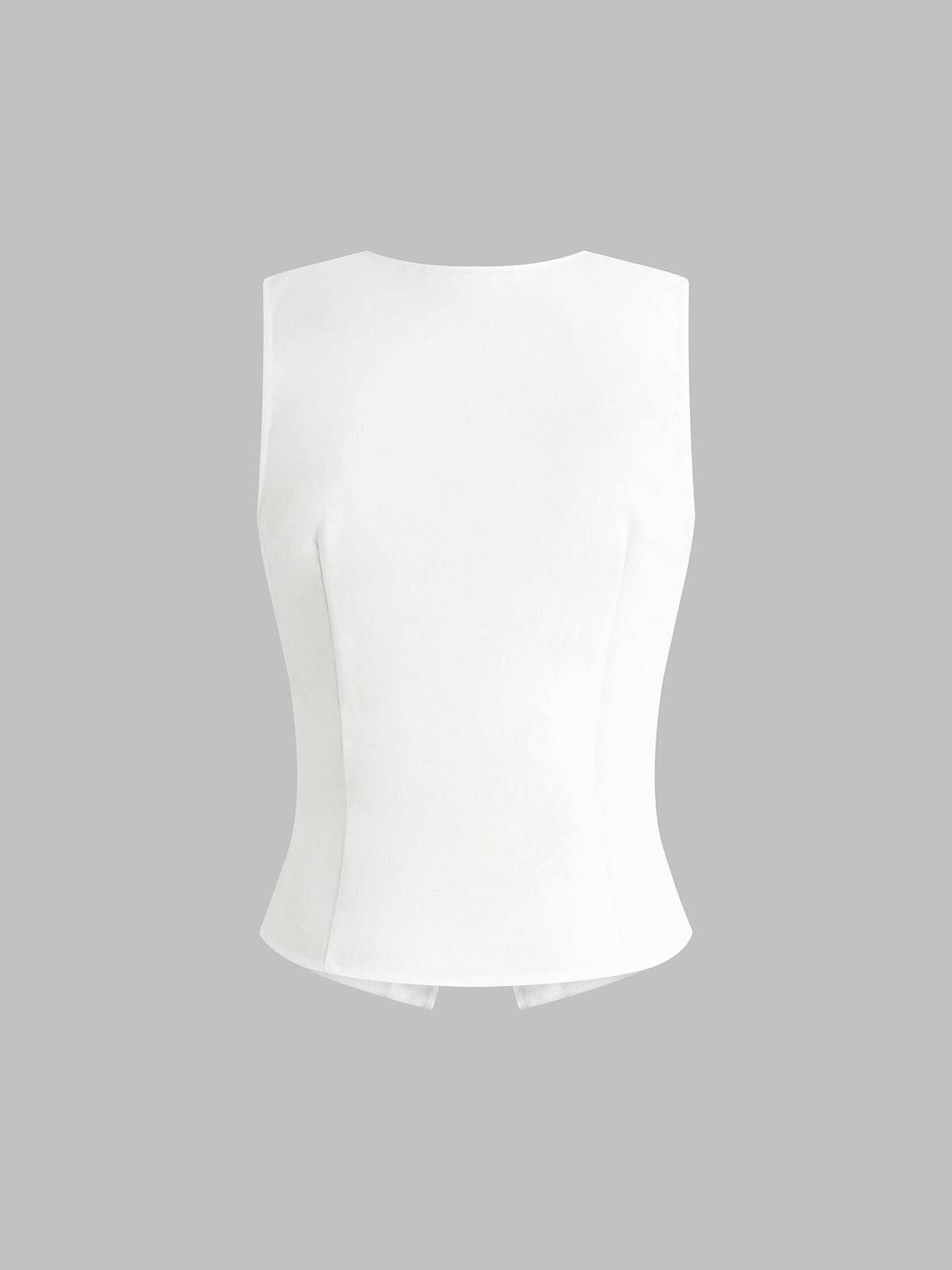 Fudus | Leinenmischung Button up Tanktop