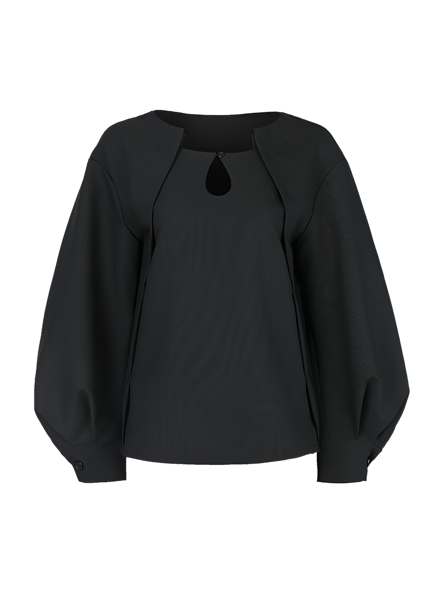 Fudus | Button Cutout 2 in 1 Bluse