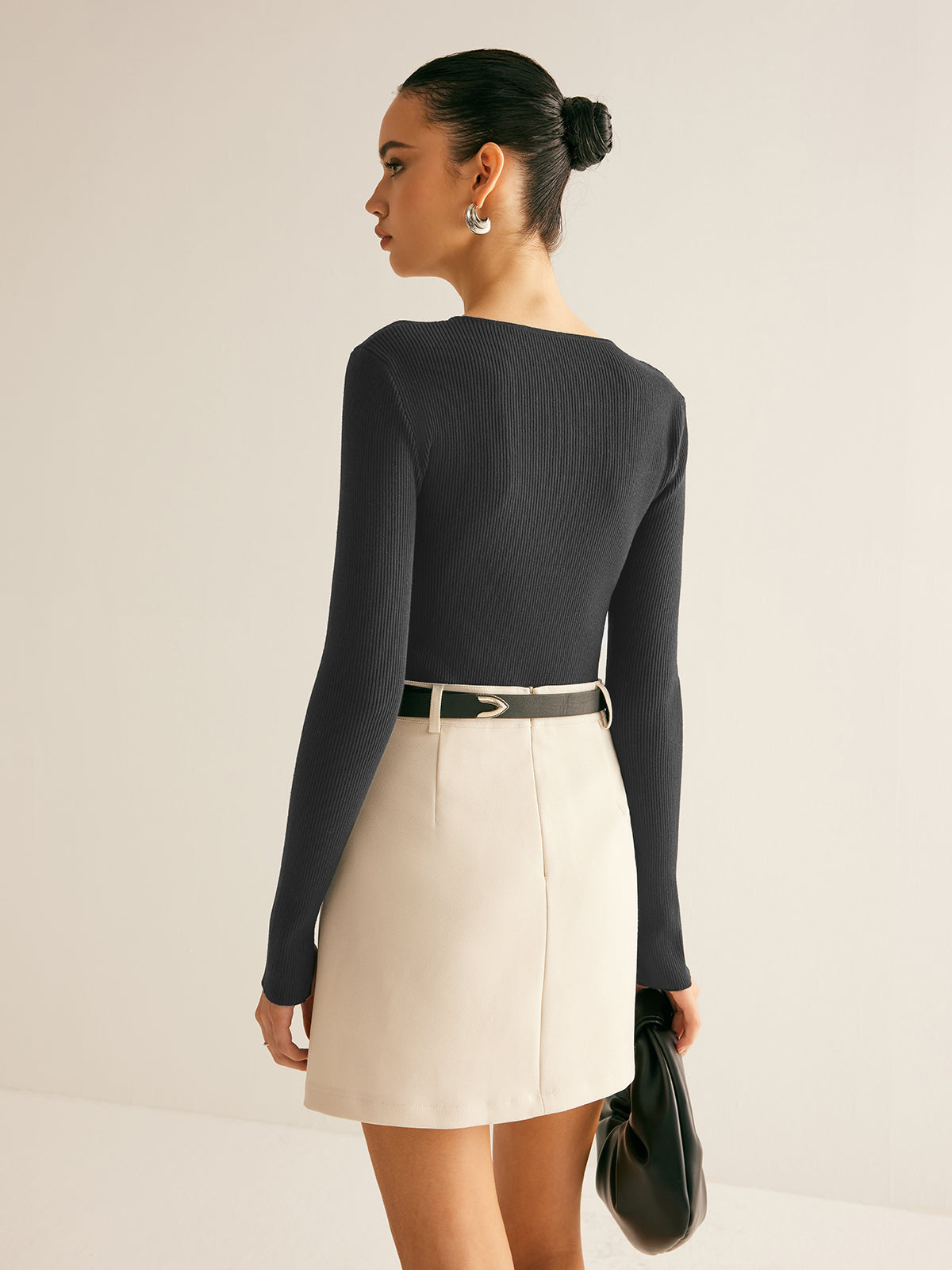 Fudus | Cutout O Ring Slim Stricktop