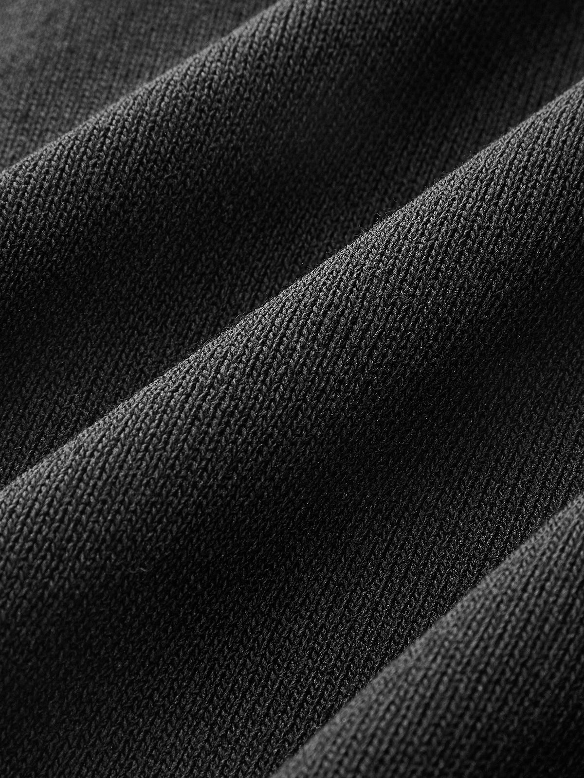 Fudus | Denim Kragen Rippstrickoberteil