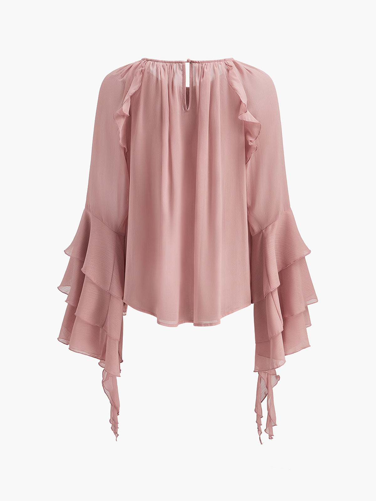 Fudus | Chiffon Rüschensleeve Bluse