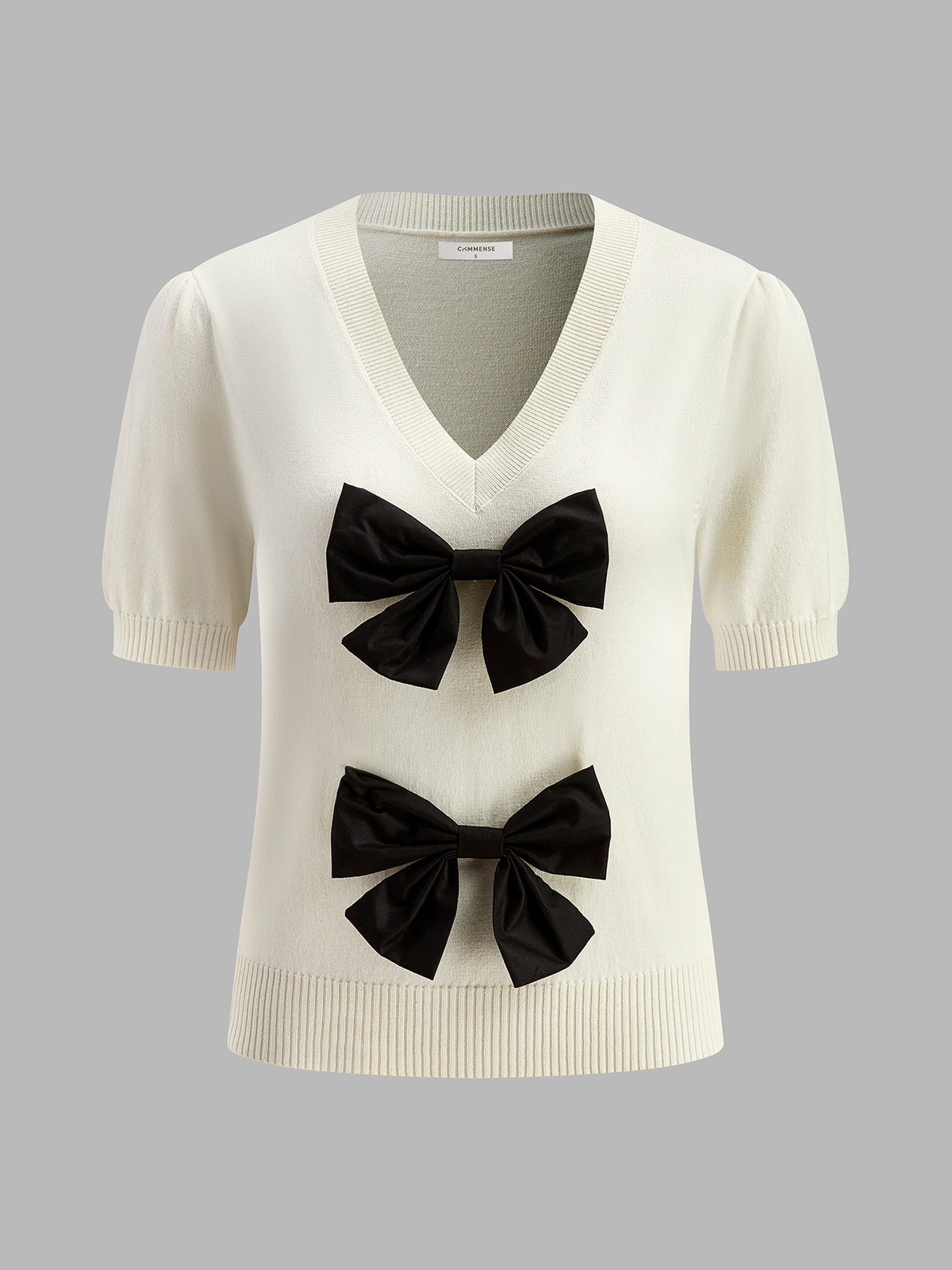 Fudus | Doppelter Schleifen Detail Bluse