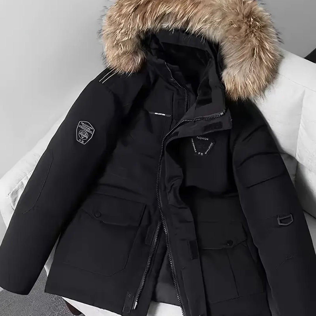 Stylischer Grover Herrenparka für ultimative Wärme und Komfort.