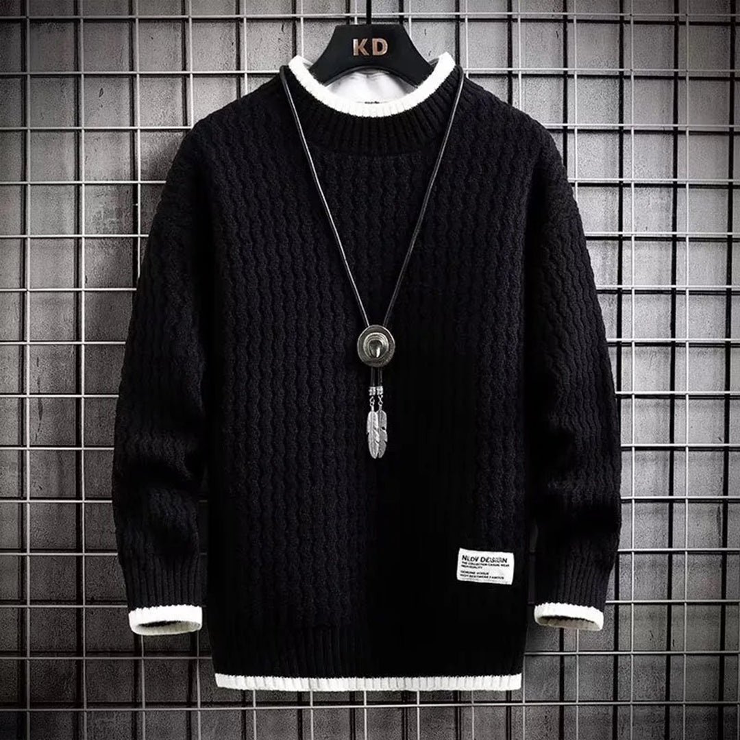 LEROY - Luxuriöser weicher Pullover mit einzigartigem Grobstrick