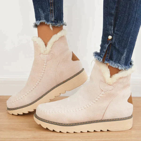 Anna | Warm und gemütlich im Winter: Pelzstiefel!