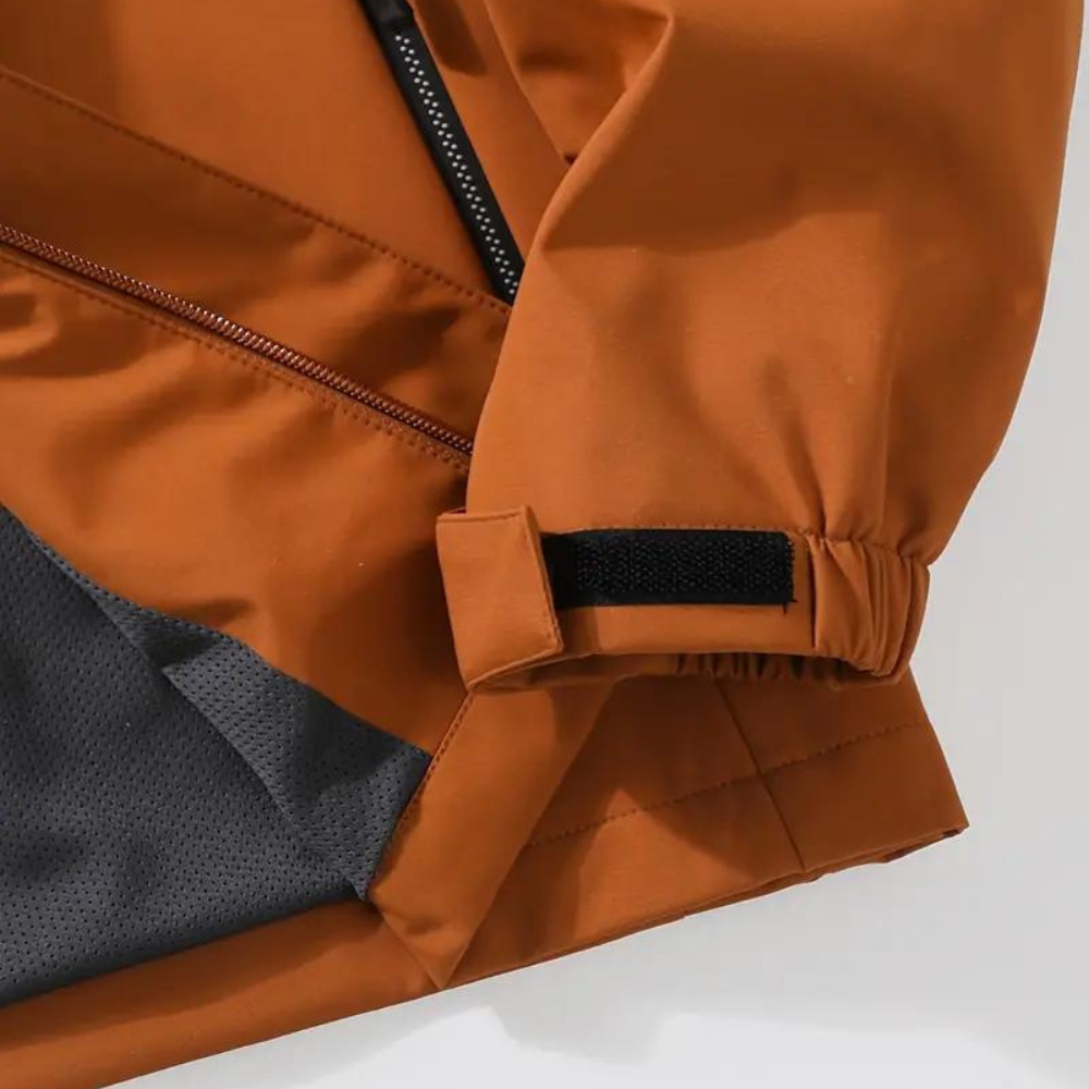 NIKOLAI - Stylische wasserdichte Jacke mit abnehmbarer Kapuze für optimalen Komfort