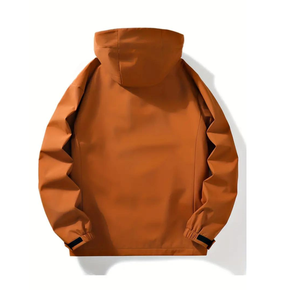 NIKOLAI - Stylische wasserdichte Jacke mit abnehmbarer Kapuze für optimalen Komfort