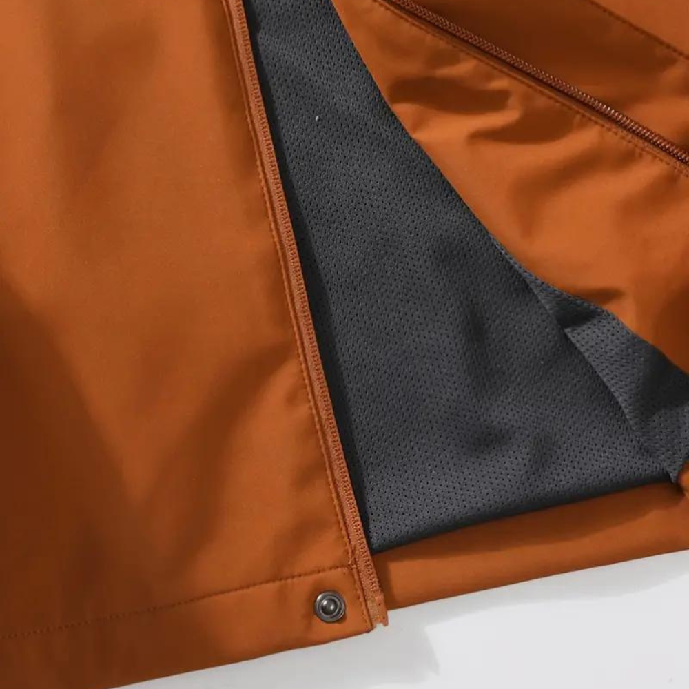 NIKOLAI - Stylische wasserdichte Jacke mit abnehmbarer Kapuze für optimalen Komfort