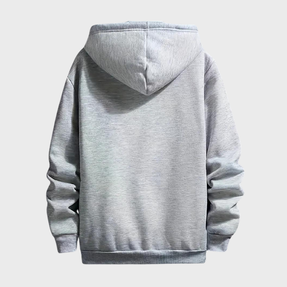 Melle - Bequemer Kapuzenpullover für Männer aus Fleece Douillet