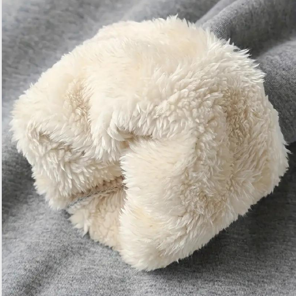 Melle - Bequemer Kapuzenpullover für Männer aus Fleece Douillet