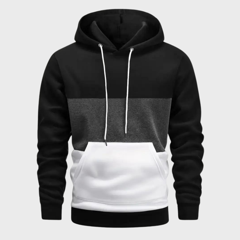 Stylischer Colour Block Hoodie für Männer von Moos