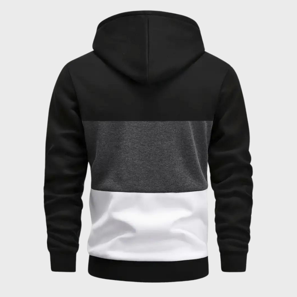 Stylischer Colour Block Hoodie für Männer von Moos