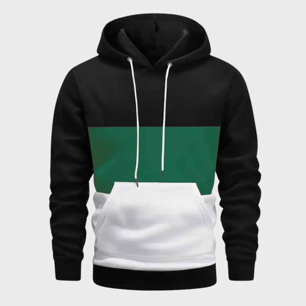Stylischer Colour Block Hoodie für Männer von Moos