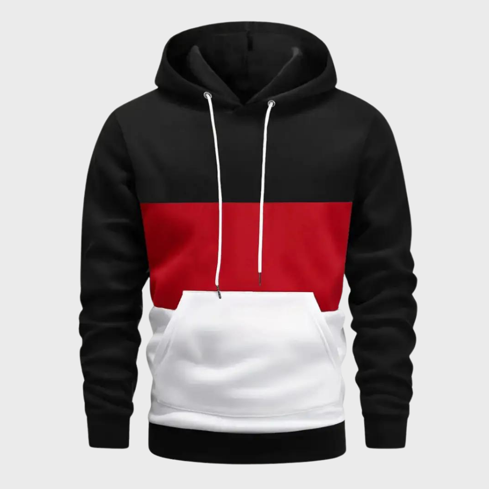Stylischer Colour Block Hoodie für Männer von Moos