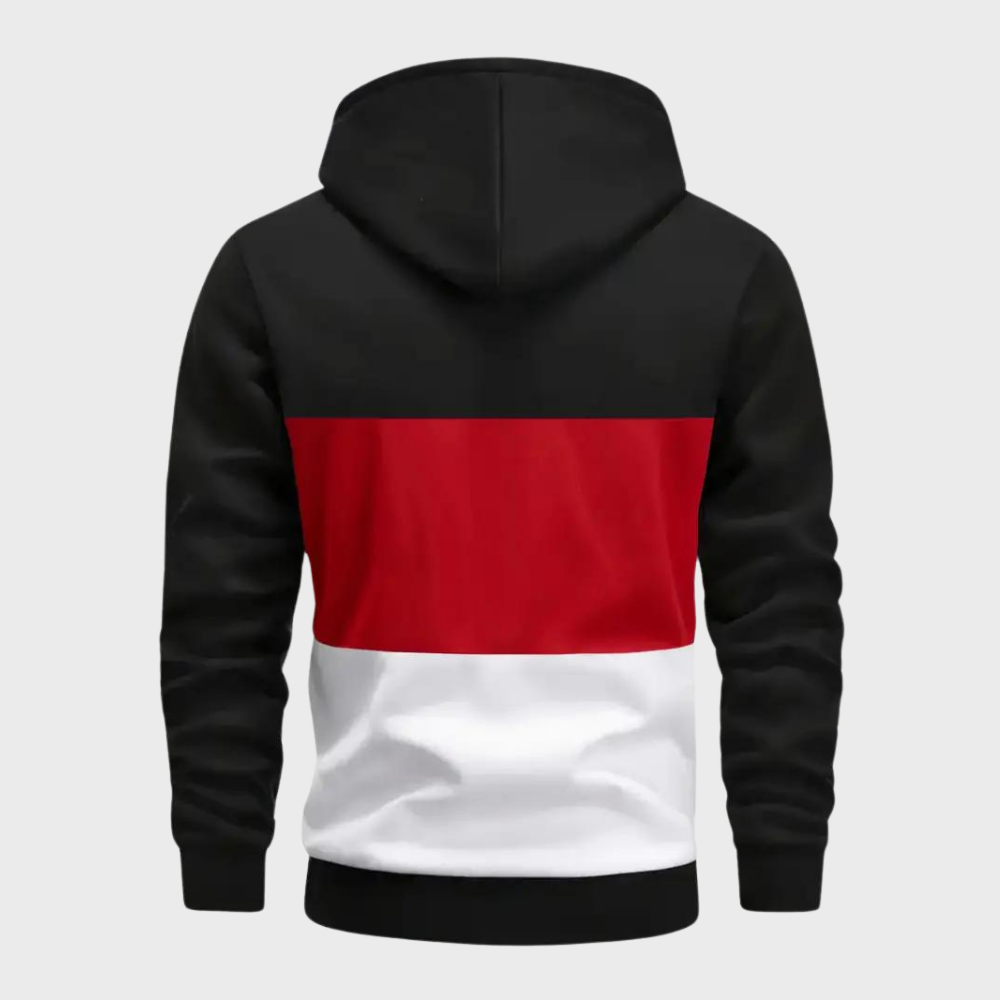 Stylischer Colour Block Hoodie für Männer von Moos
