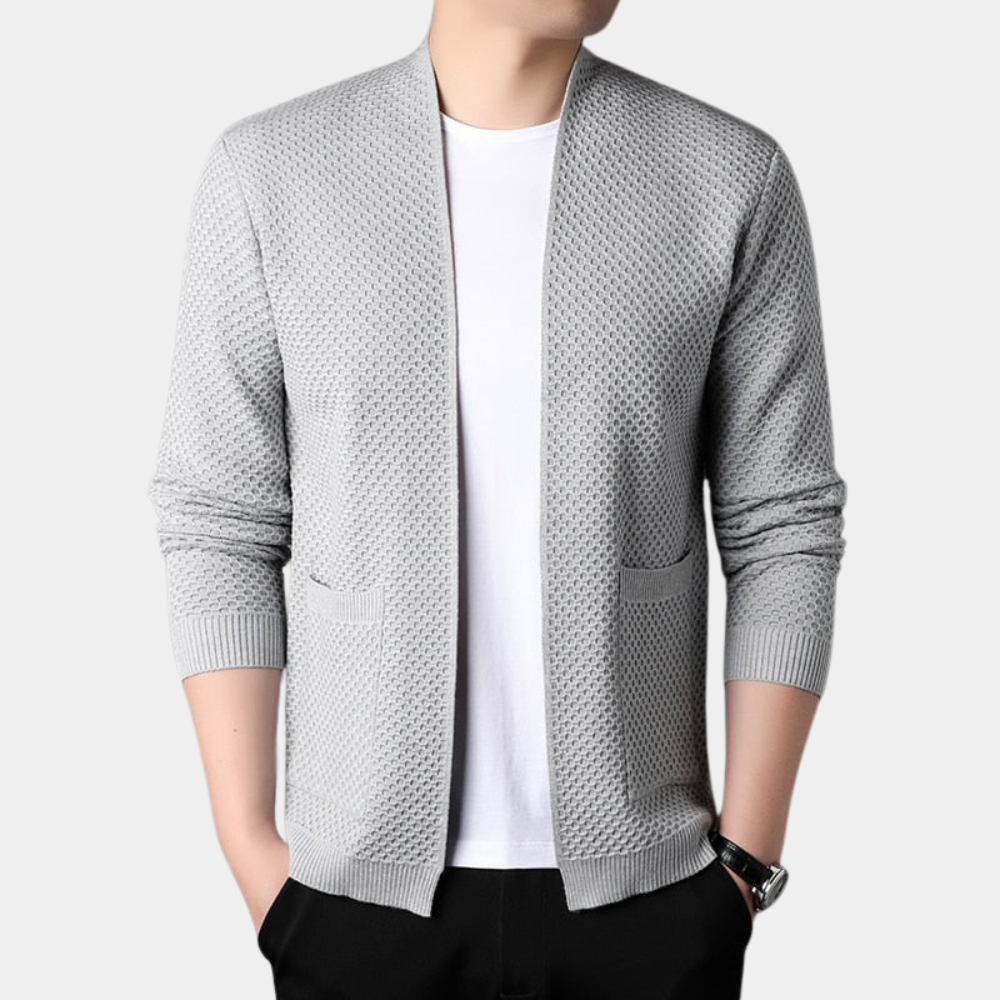 Stilvoller Herrenblazer mit funktionellen Taschen - Elegant Fin Kollektion