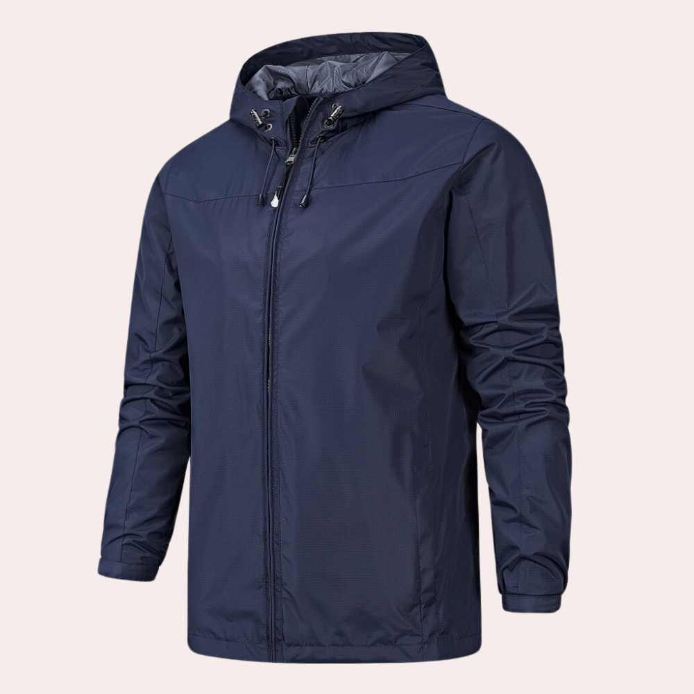 Gervais - Stylische Hardshell-Jacke mit Kapuze für Männer