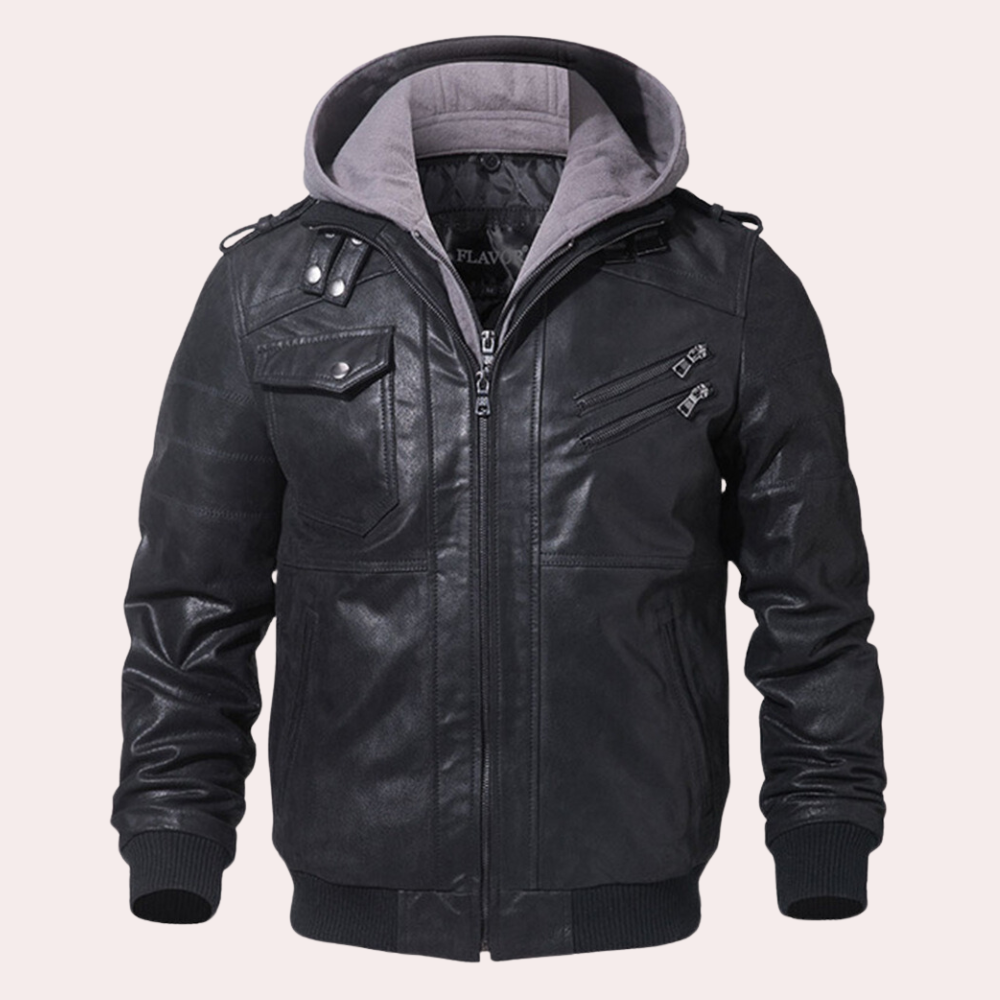 Elegante Herren-Kapuzenjacke von Benjamin