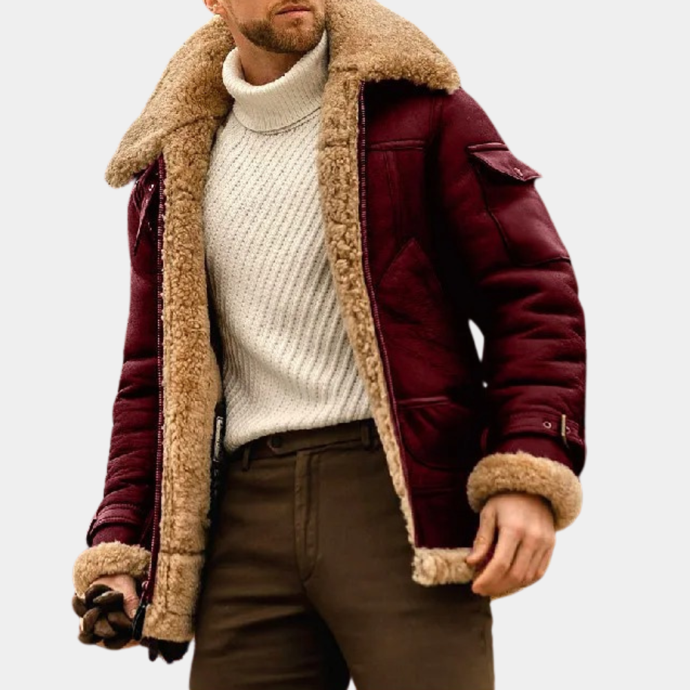 Lancelot - Luxuriöse und warme Herrenjacke für einen stilvollen Look