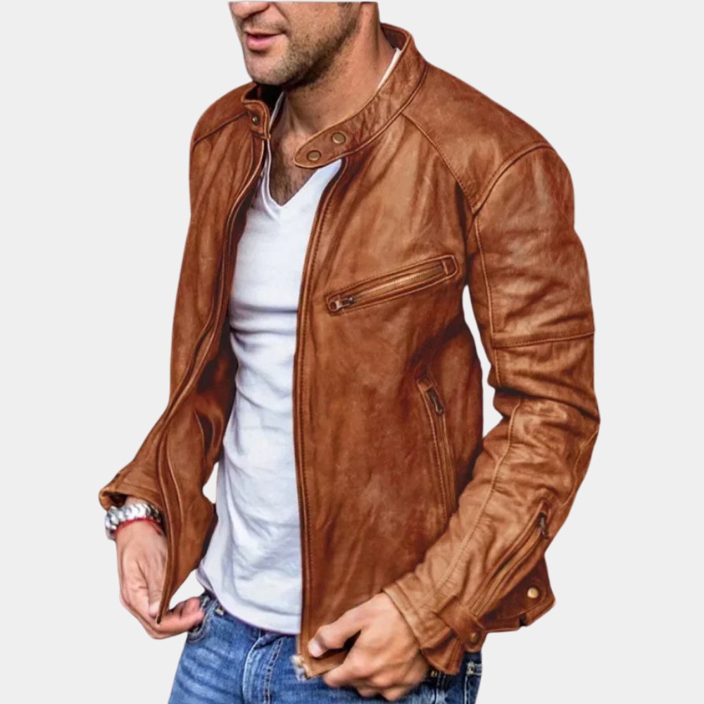 Leroy - Stilvolle und robuste wetterfeste Herrenjacke