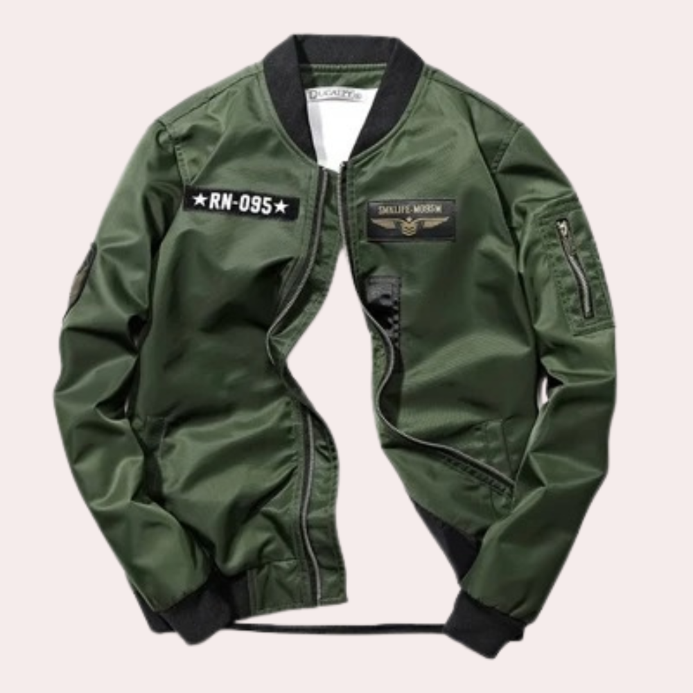 Stylische Bomberjacke für Männer - Flieger Collection