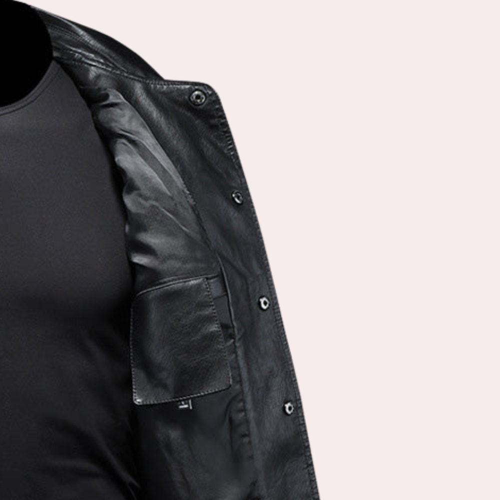 Stylische moderne Bikerjacke für Männer