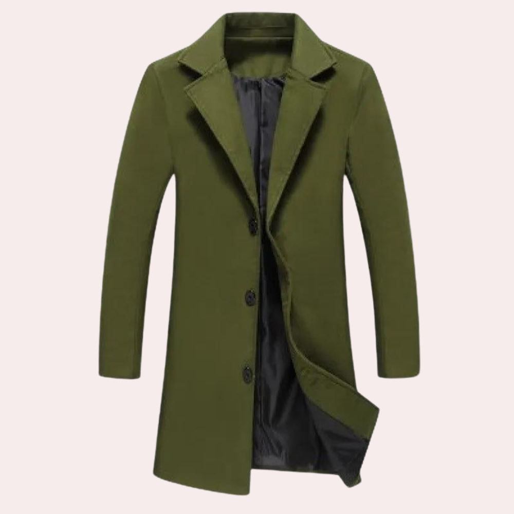 Stylische lange Jacke für männliche Fashionistas