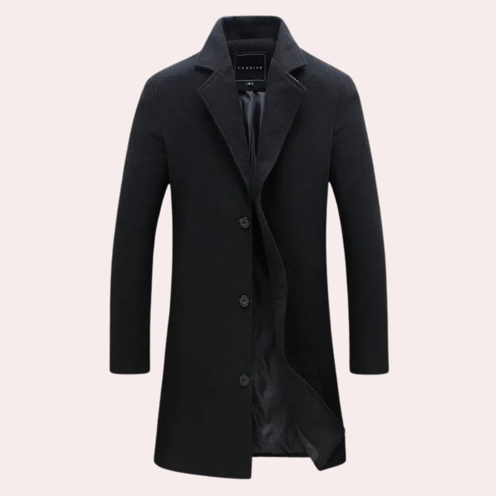 Stylische lange Jacke für männliche Fashionistas