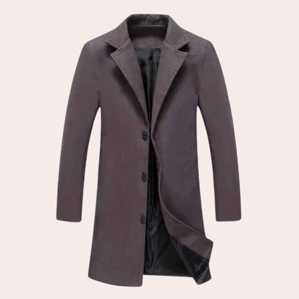 Stylische lange Jacke für männliche Fashionistas