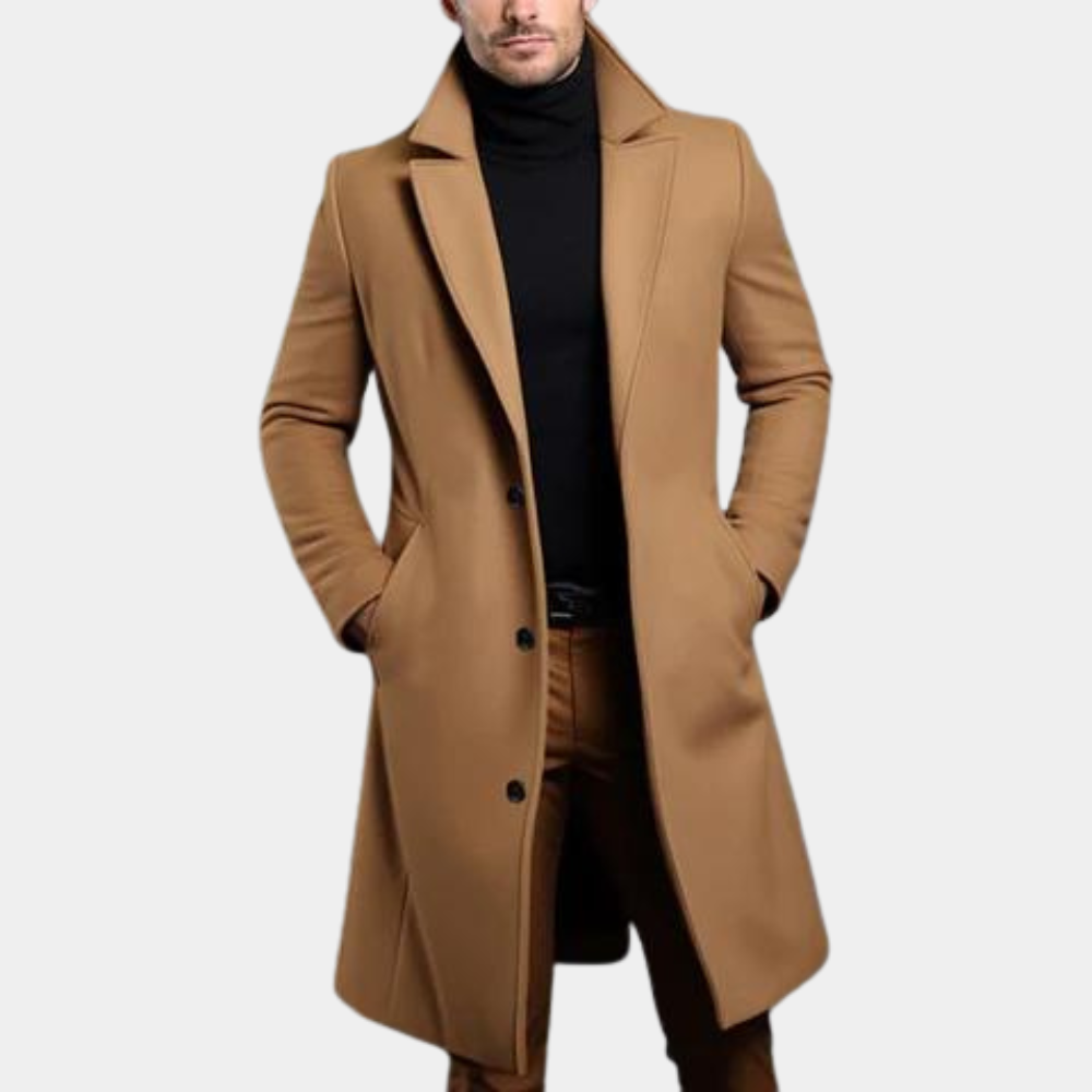 Stylische lange Jacke für männliche Fashionistas