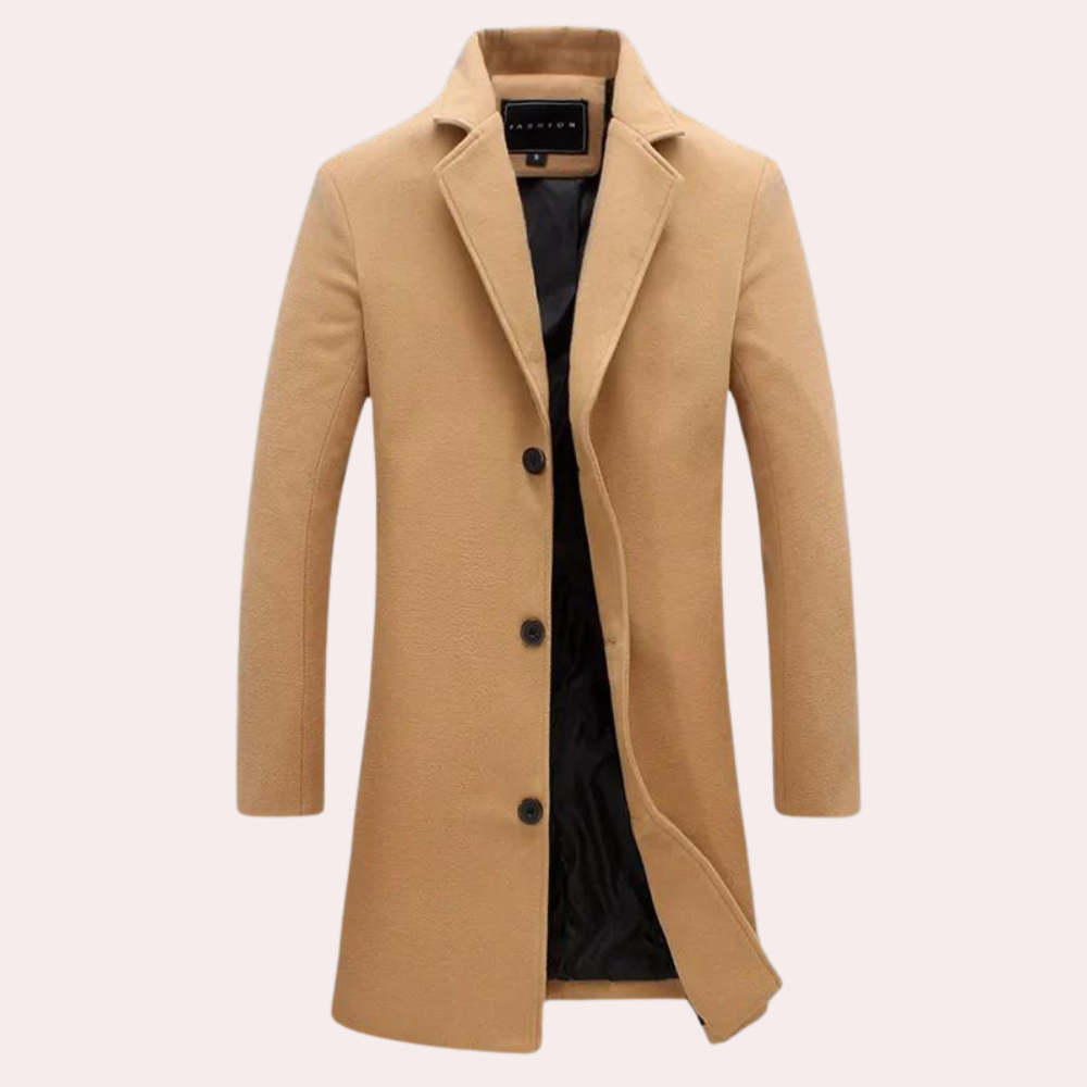 Stylische lange Jacke für männliche Fashionistas