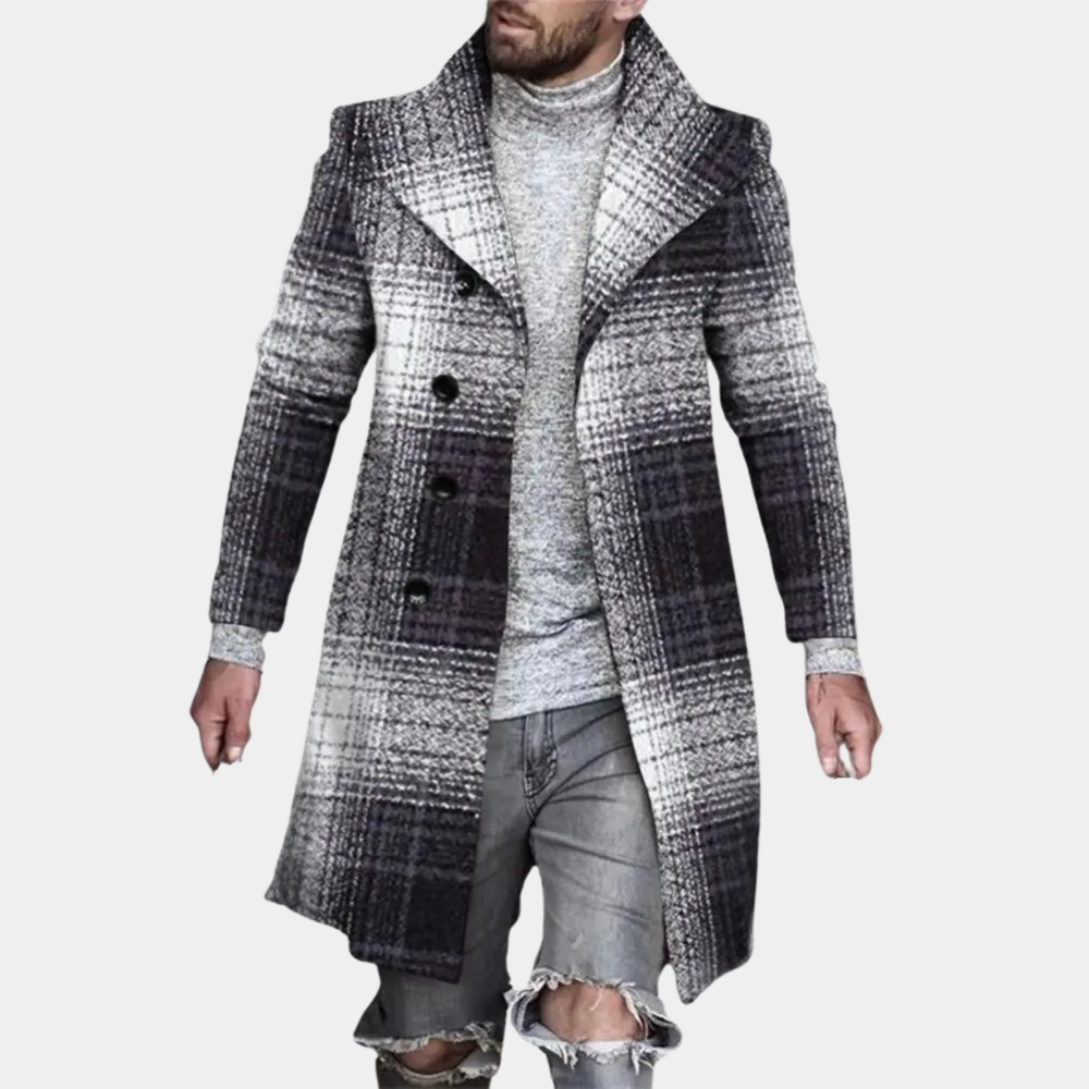 Trendige halblange Jacke für den modernen Mann