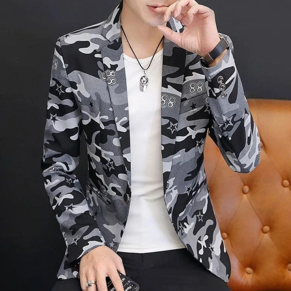 Claudiu - Stylische Camouflage-Jacke für den modernen Mann