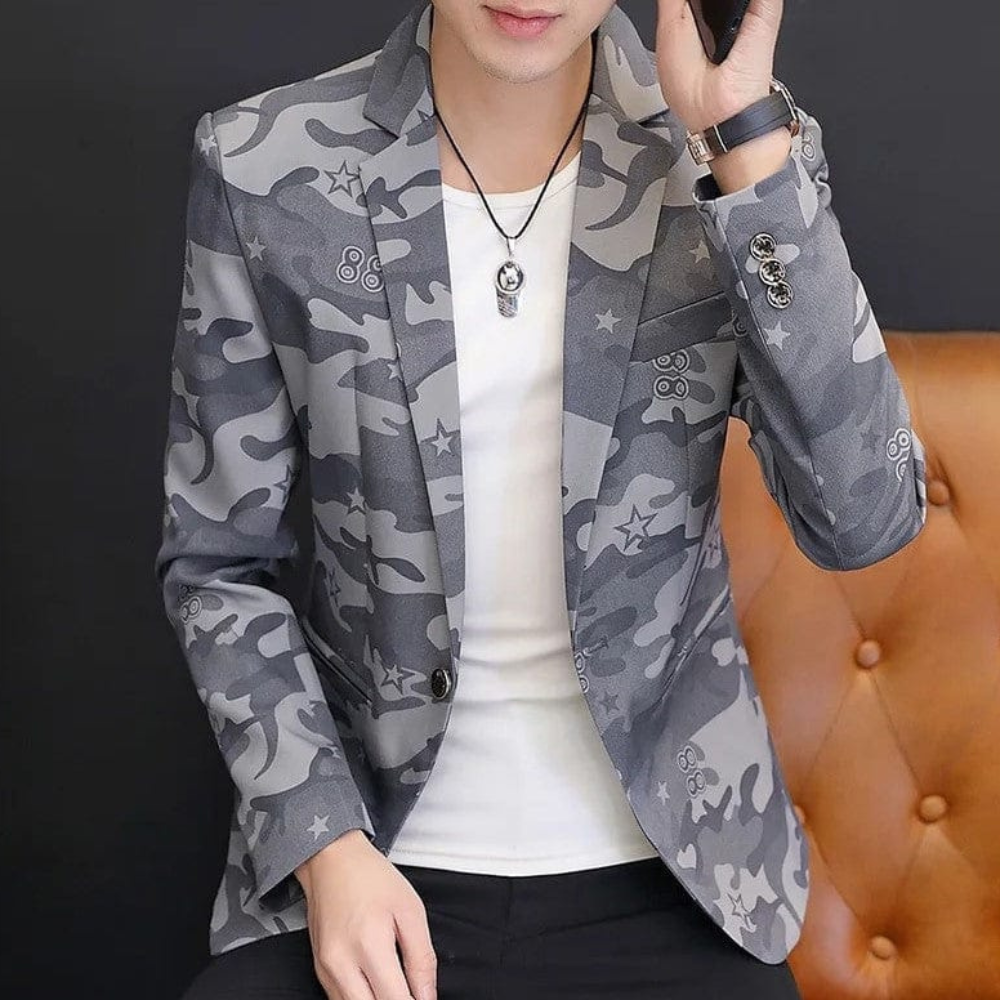 Claudiu - Stylische Camouflage-Jacke für den modernen Mann