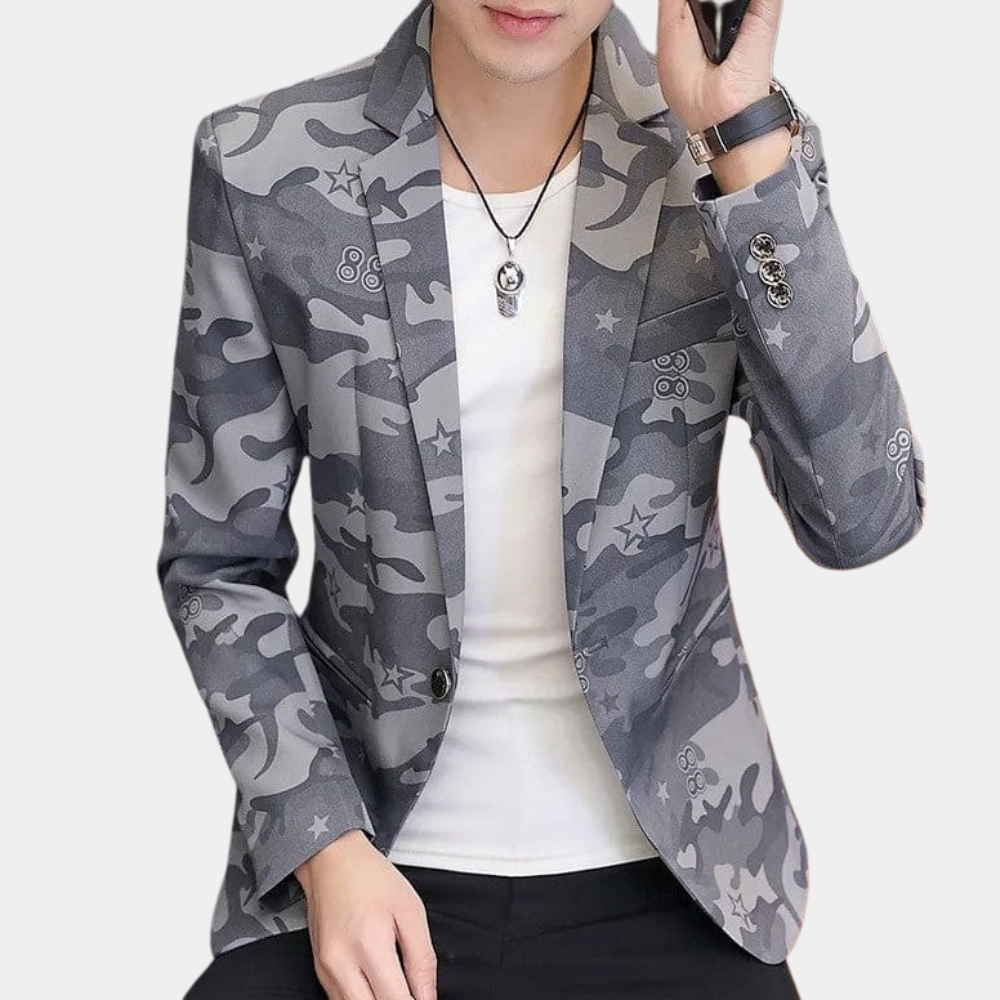 Claudiu - Stylische Camouflage-Jacke für den modernen Mann