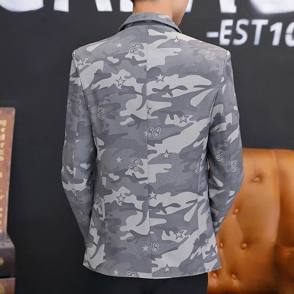 Claudiu - Stylische Camouflage-Jacke für den modernen Mann