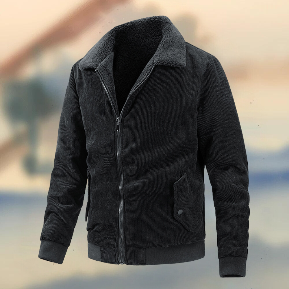 Elegante Cord-Herrenjacke von Curty für optimalen Komfort