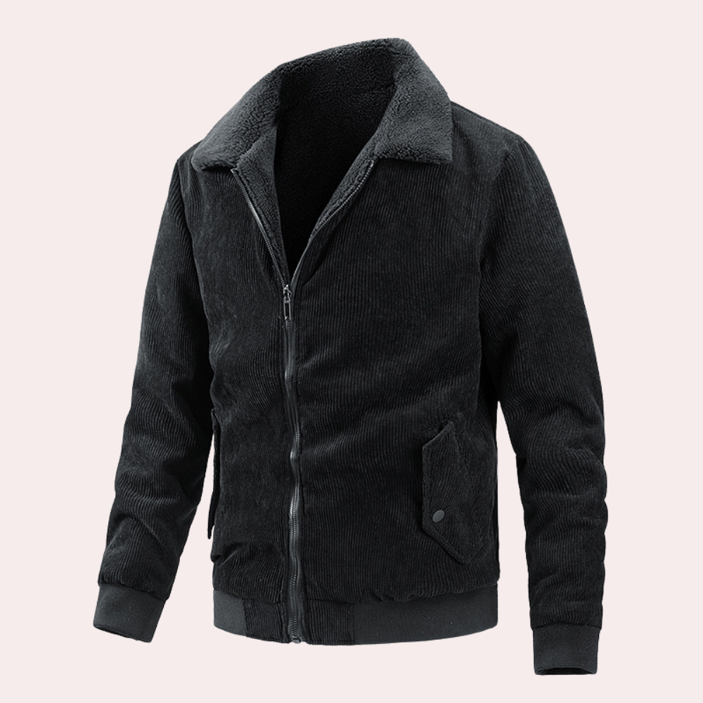 Elegante Cord-Herrenjacke von Curty für optimalen Komfort