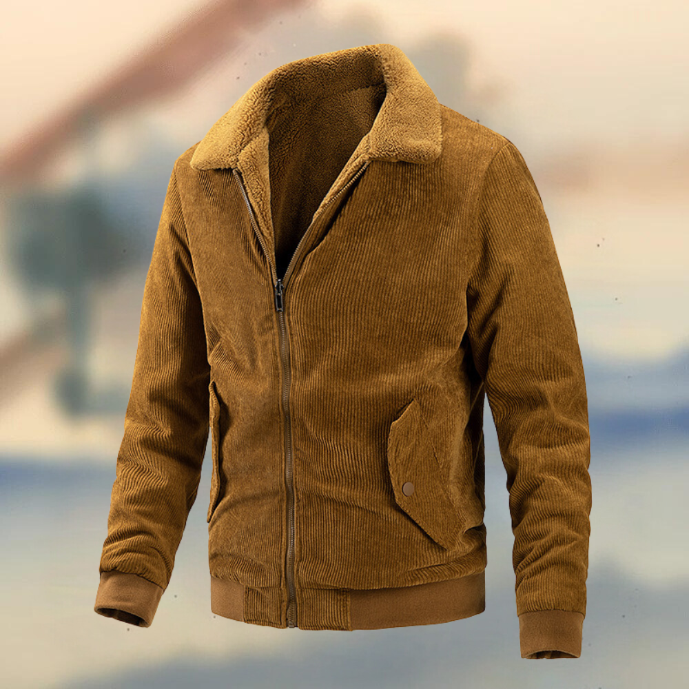Elegante Cord-Herrenjacke von Curty für optimalen Komfort
