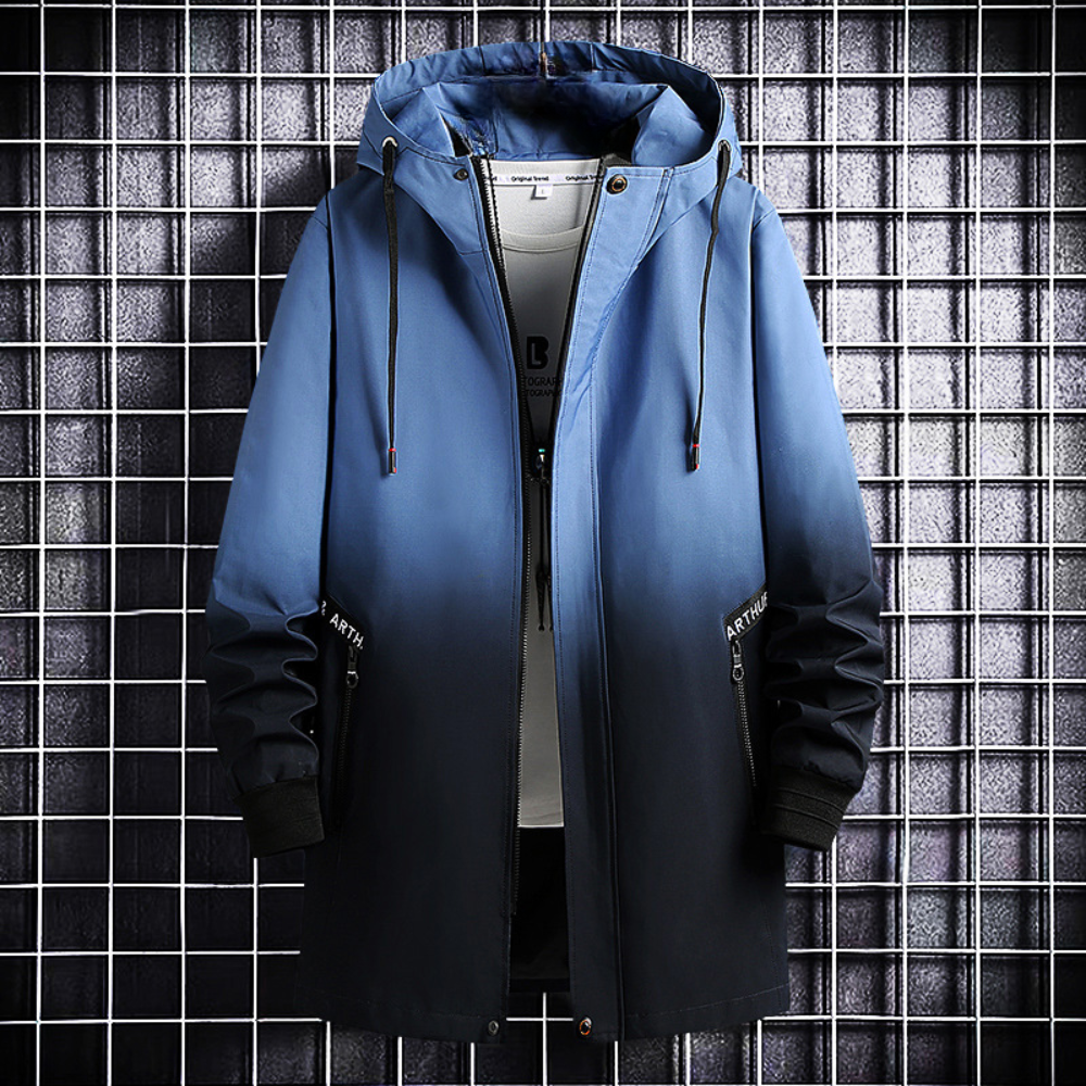 Herwig - Trendige Herrenjacke mit modischem Farbverlauf für extra viel Wärme
