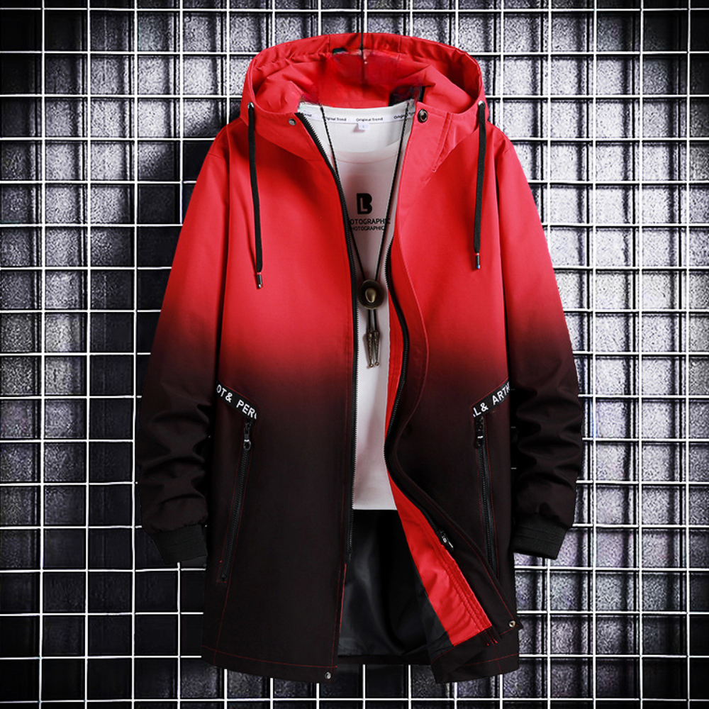 Herwig - Trendige Herrenjacke mit modischem Farbverlauf für extra viel Wärme