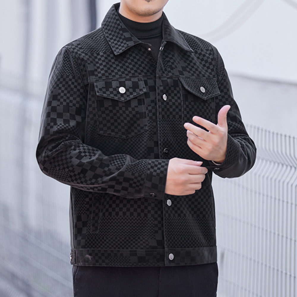 Ghita - Relaxed Fit Button-Up Jacke für Männer