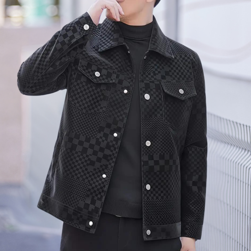 Ghita - Relaxed Fit Button-Up Jacke für Männer
