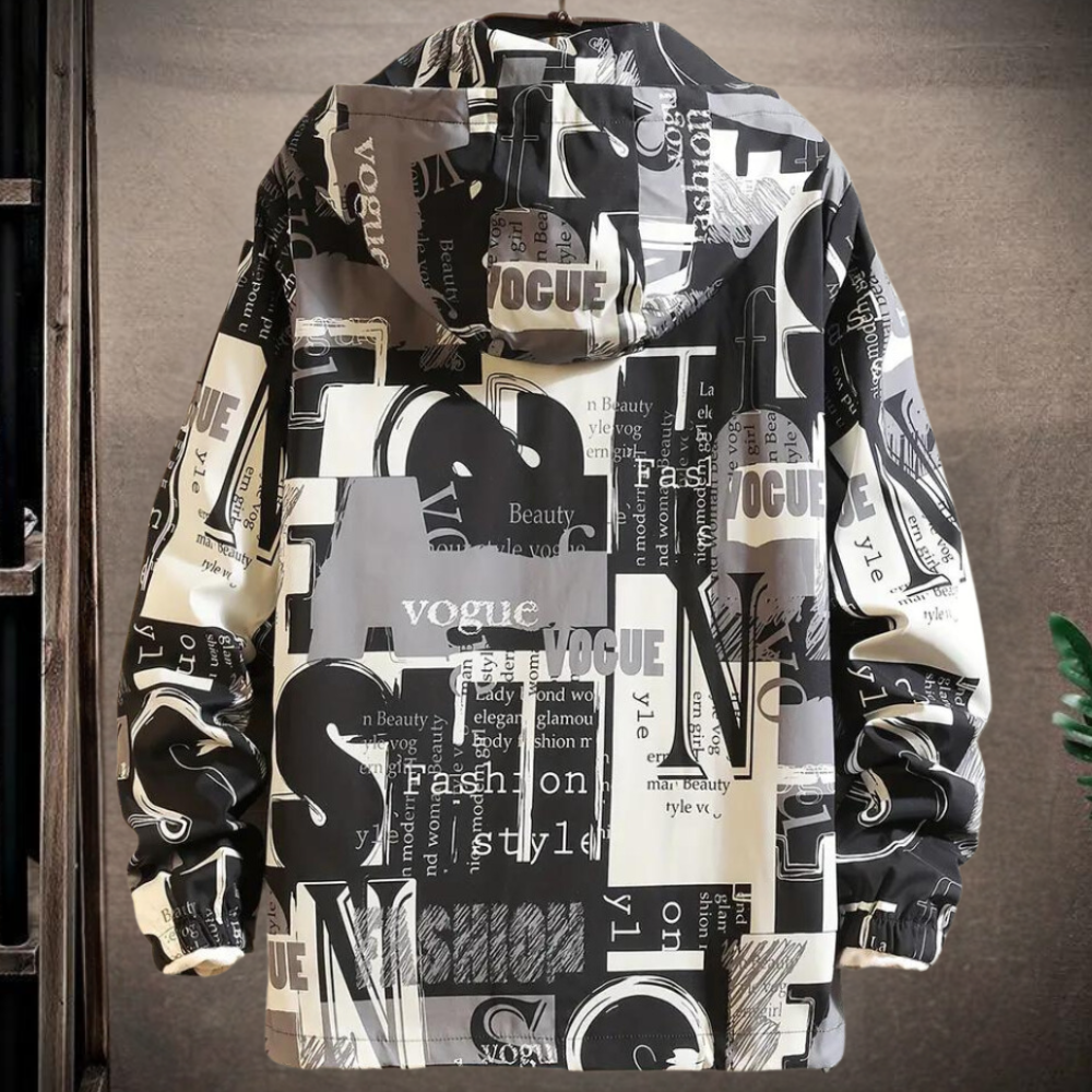 Stylische Dimitri Herren Leichtgewicht Urban Jacke mit Kapuze