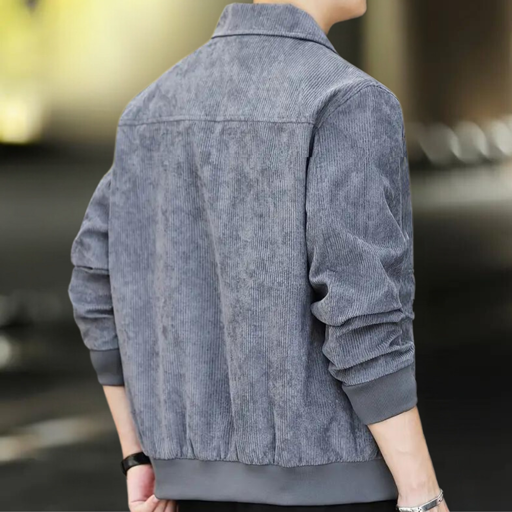 Kristof - Stilvolle und kuschelige Cordjacke für Männer